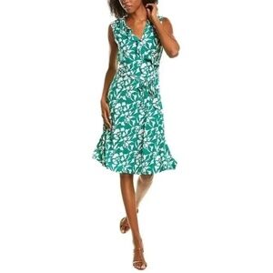 Leota Aneeka Knit Faux Wrap Dress‎